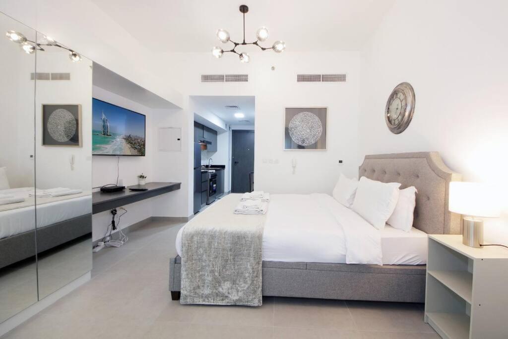 Bella Rose Studio Apartment- Al Barsha Dubaj Kültér fotó